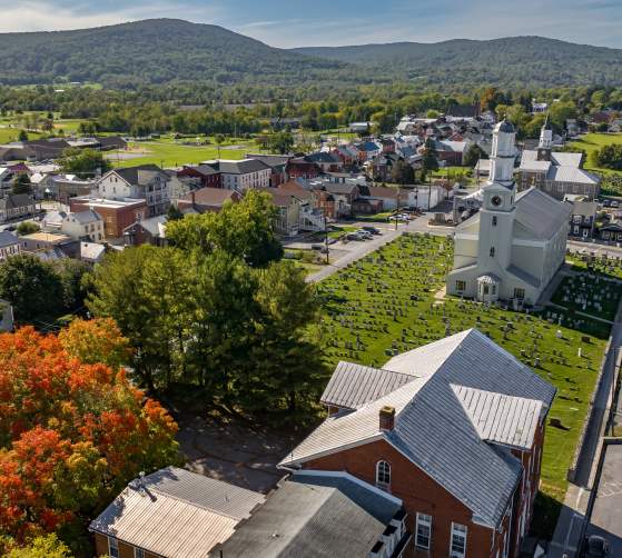 Main Street photos of Emmitsburg