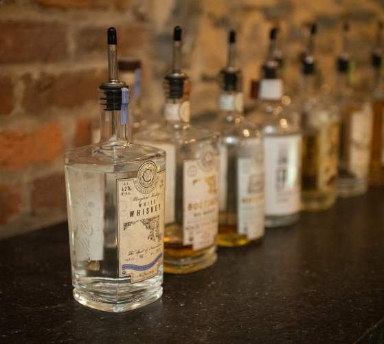 McClintock Distilling Company Back Bar photo shoot 2022
