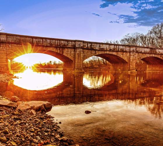 Monocacy Aqueduct on the C&O Canal