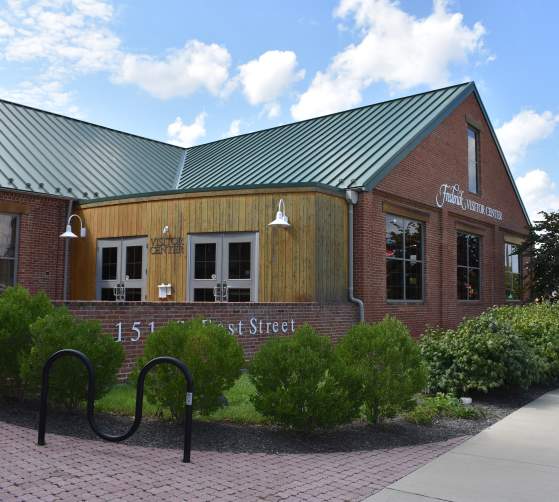 Exterior of the Frederick Visitor Center