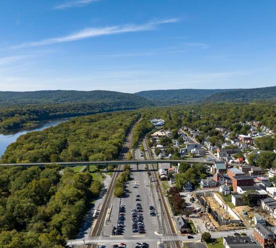 Aerial Main Street photos