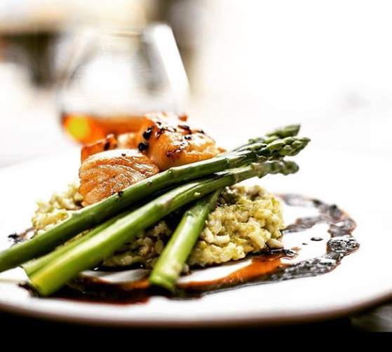 Plate of food from a Frederick Restaurant