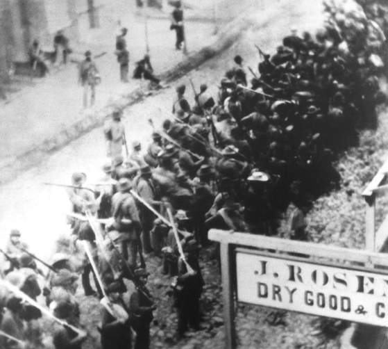 Civil War soldiers in Frederick