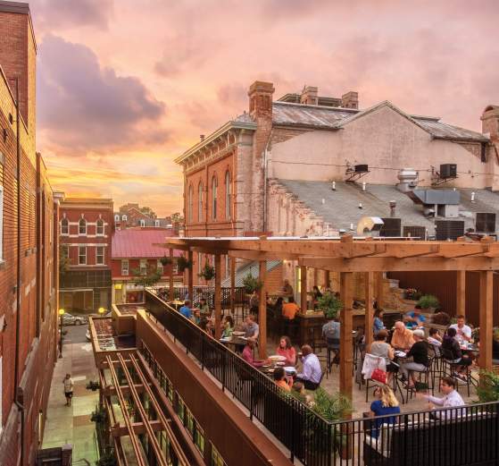 Frederick's Best Outdoor Dining