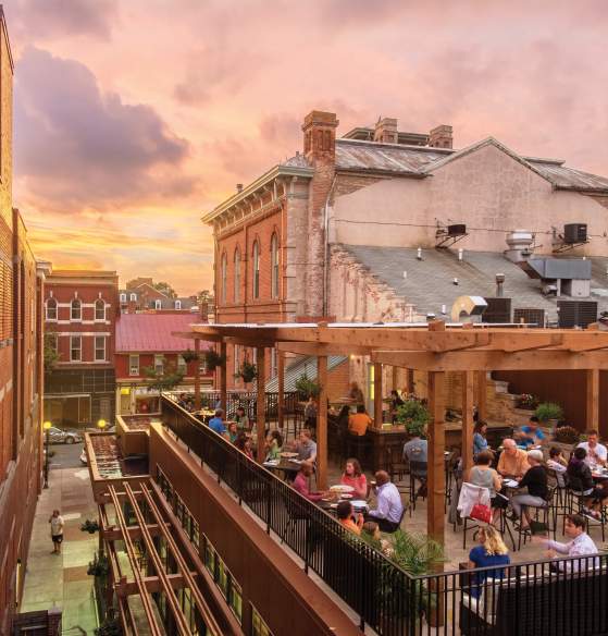 Frederick's Best Outdoor Dining