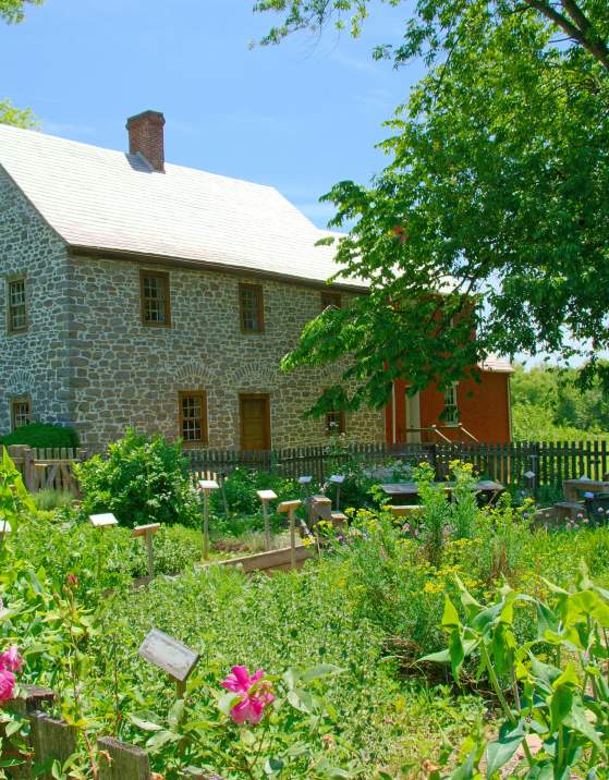 Schifferstadt Architectural Museum garden