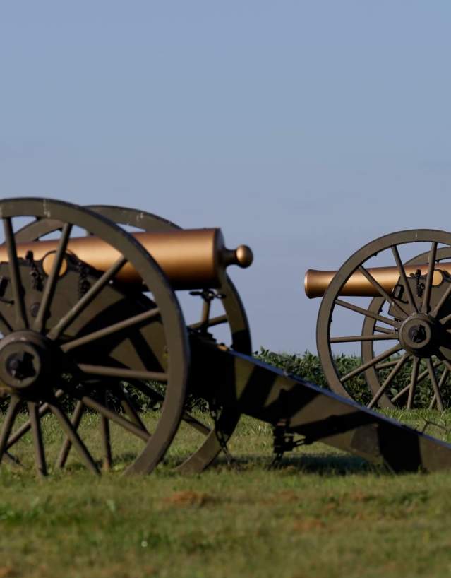 Cannons at Monocacy National Battlefield