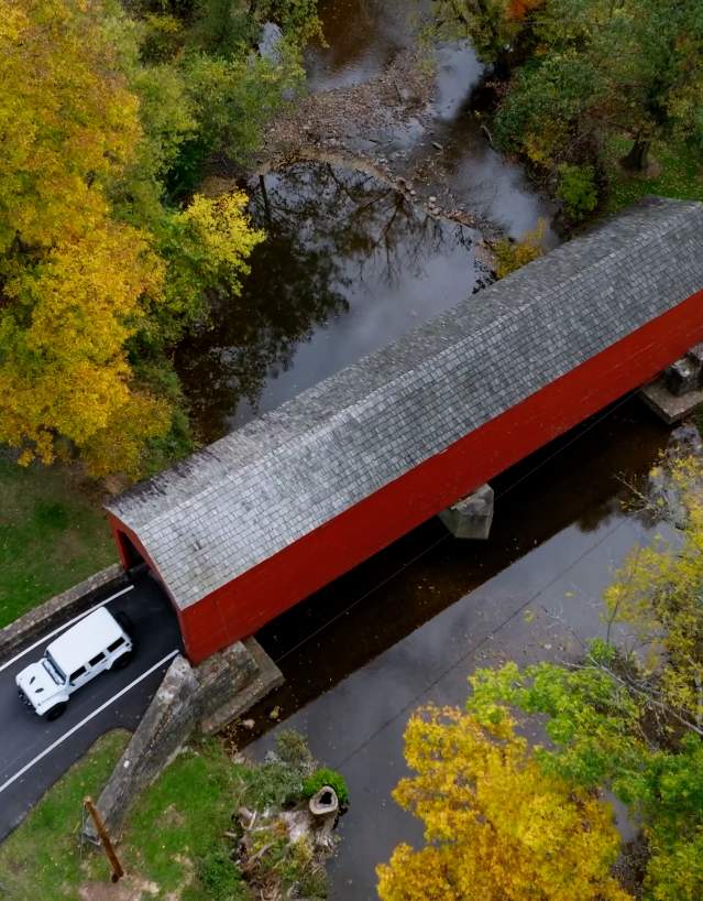 Covered Bridge Driving