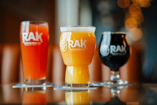 RAK Brewing beers in Frederick Maryland