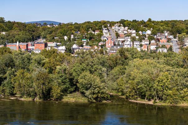 Aerial Main Street photos