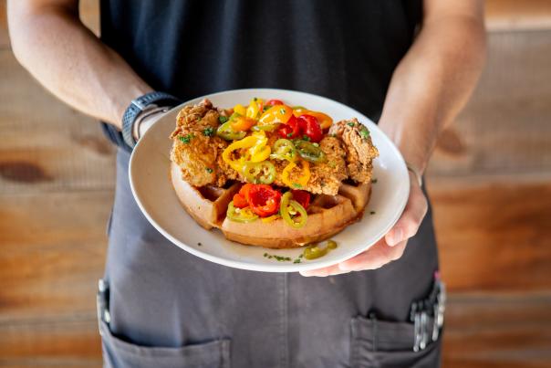 Showroom Chicken and Waffles