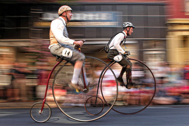 Clustered Spires High Wheel Race