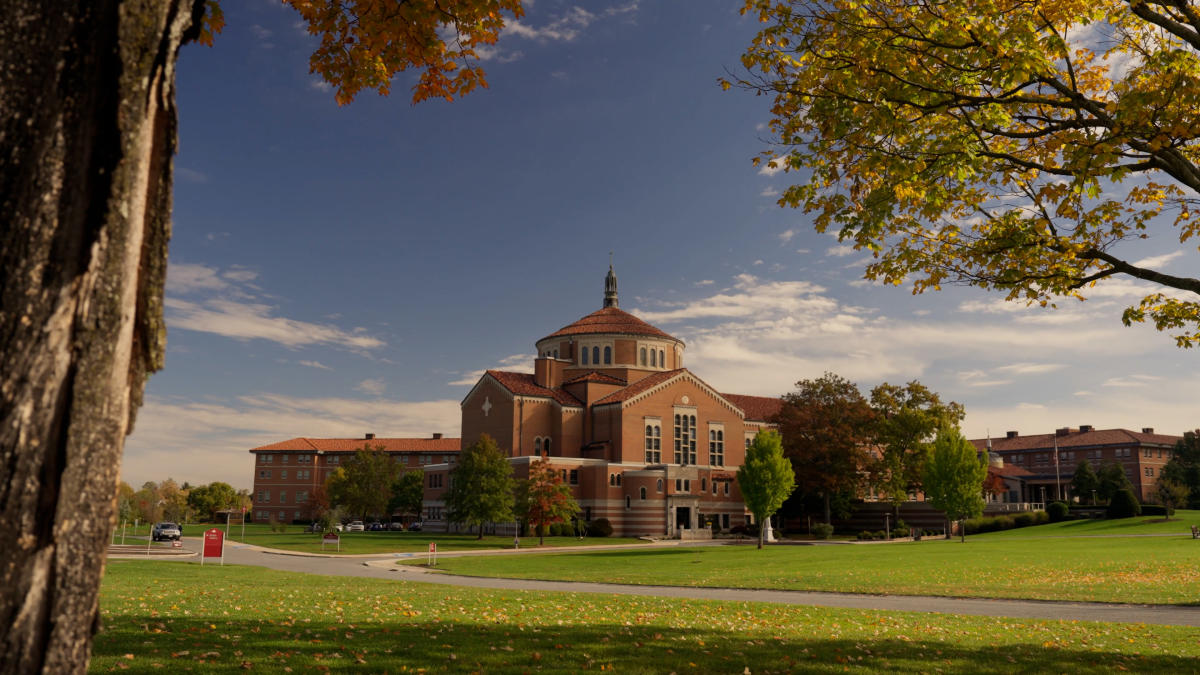 Seton Shrine in the Fall