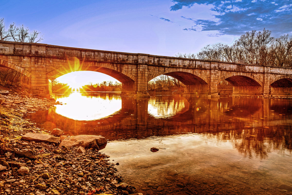 Monocacy Aqueduct on the C&O Canal