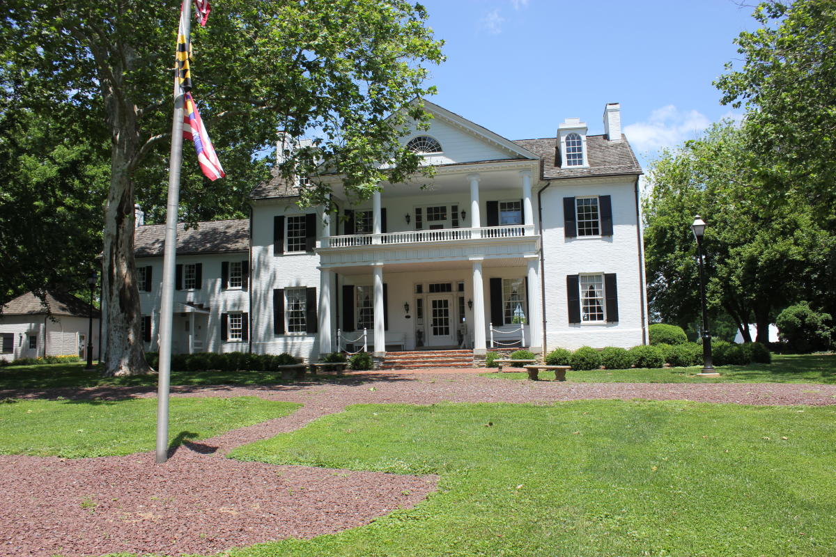Rose Hill Manor Park, the post-Revolutionary home of Thomas Johnson 