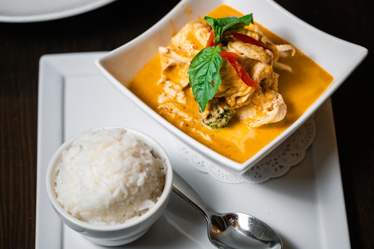 Curry at Sumittra in Downtown Frederick