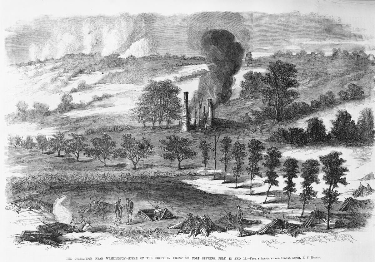 Battlefield at Fort Stevens