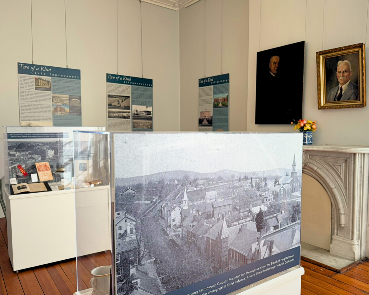 Exhibit at the Museum of Frederick County History in Frederick, Maryland in 2025