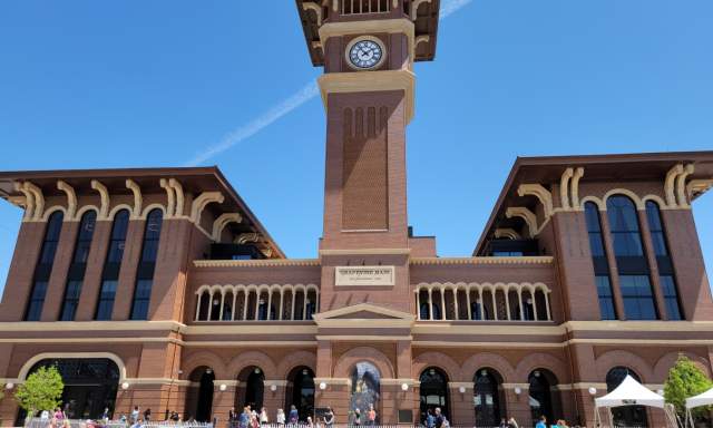 Peace Plaza at Grapevine Main Station