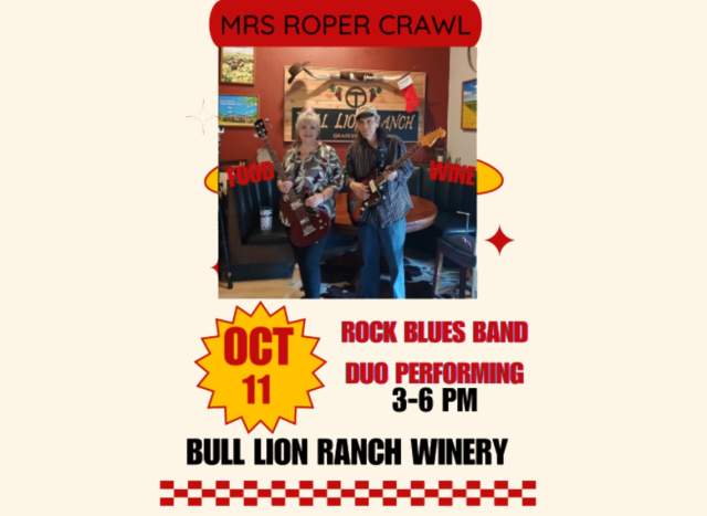 Rock Blues Duo live during Mrs. Roper Crawl