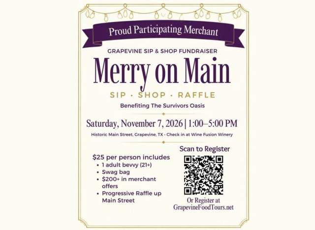 Sip & Shop Fundraiser