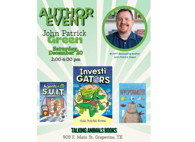 INVESTIGATORS author John Patrick Green