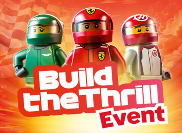 LEGO® F1® - themed 'Build the Thrill Event' at LEGOLAND Discovery Center Dallas Fort Worth