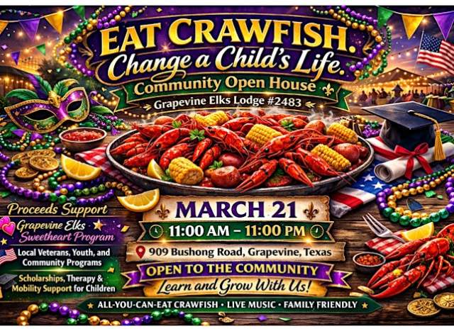 Grapevine Elks Lodge Crawfish Boil