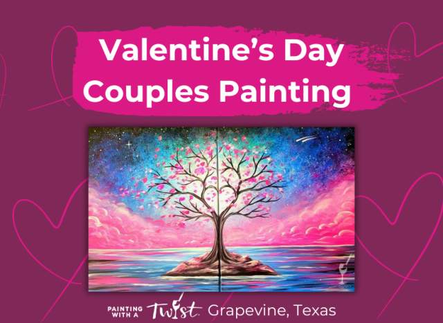 Happy Valentine's Day | Couples Painting