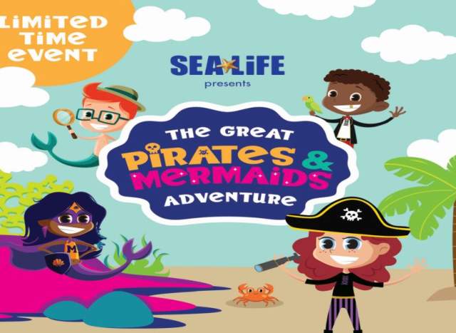 Mermaid and Pirate Event Happening at SEA LIFE Grapevine!