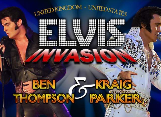ELVIS INVASION starring Kraig Parker and Ben Thompson