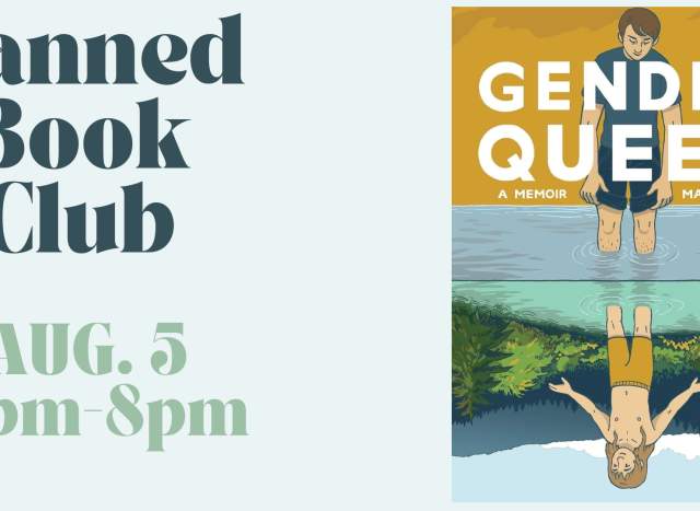 August Banned Book Club at Talking Animals Books