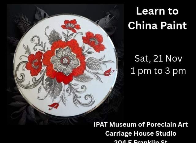 Learn to China Paint: Adult