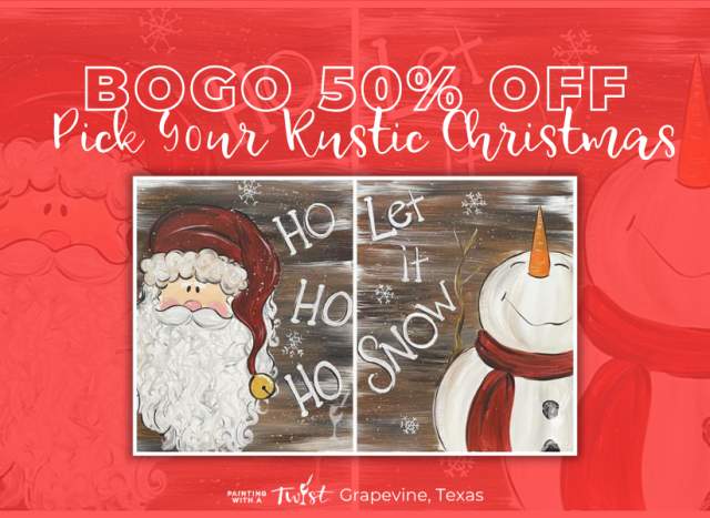 BOGO 50% OFF Pick Your Rustic Christmas