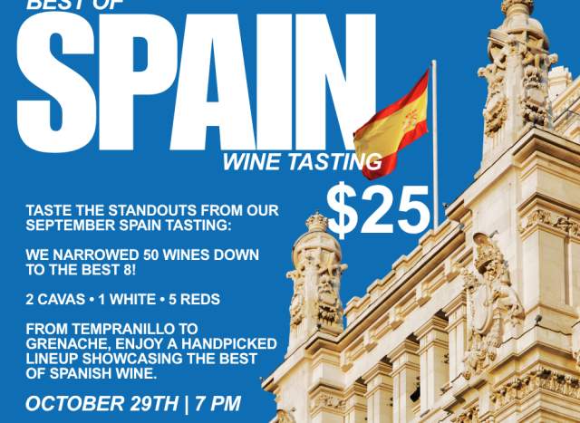Best of Spain Wine Tasting