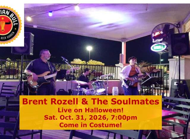 Live Music at The Bull - Brent Rozell & The Soulmates