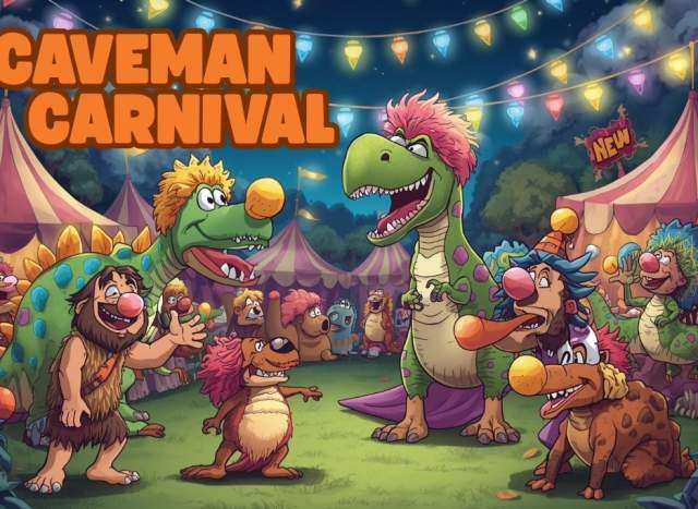 Dinos After Dark: Caveman Carnival Edition