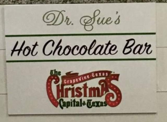 Dr. Sue's Chocolate Hot Chocolate Bar