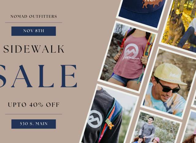 One Day Sidewalk Sale