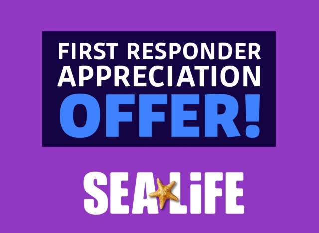 First Responder Appreciation Month at SEA LIFE Grapevine!