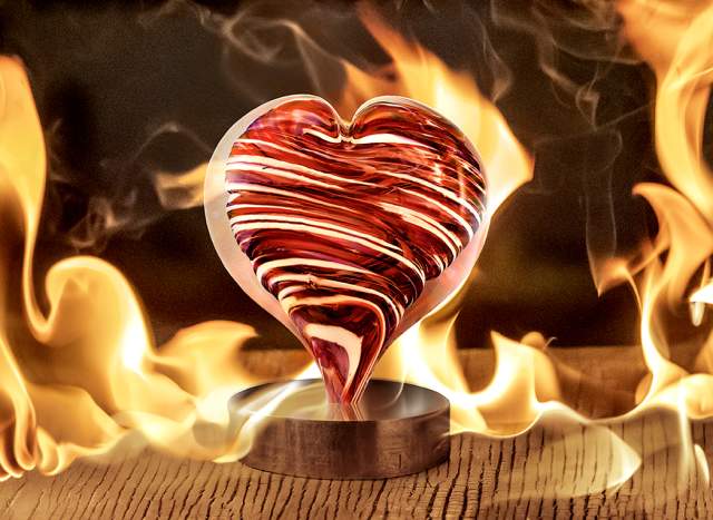 Hearts on Fire: Create Your Molten Glass Valentine!