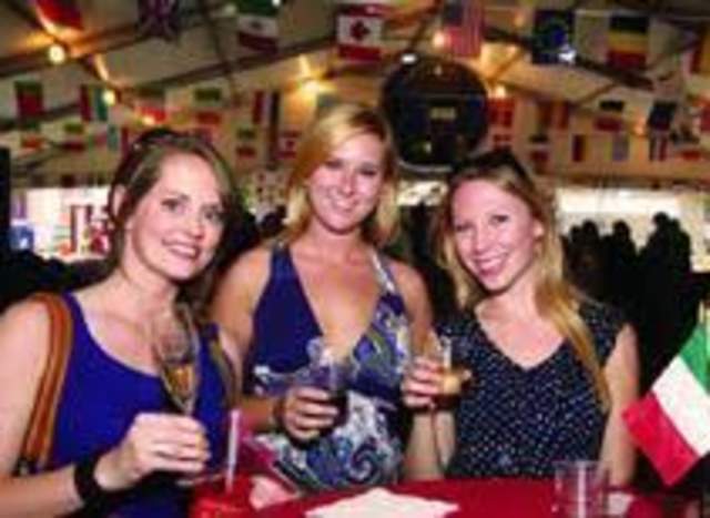 VIP Lounge at Grape Vine Springs Winery during GrapeFest