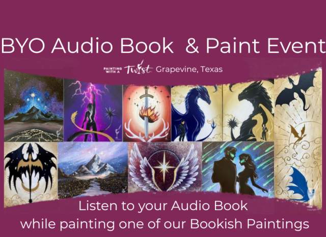 BYO Audio Book & Paint | Pick Ur Bookish Painting