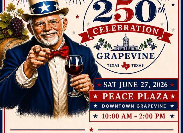 Celebrate 250 Years of America in Grapevine!