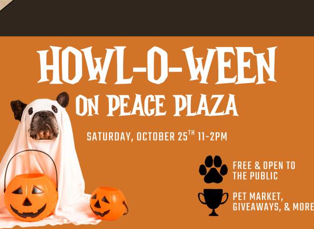 Howl-O-Ween on Peace Plaza