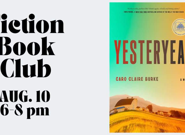 August Fiction Book Club