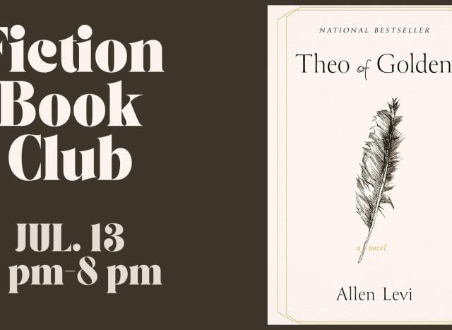 July Fiction Book Club at Talking Animals Books