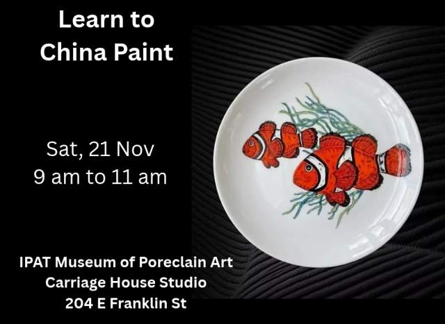 Learn to China Paint:  Kids