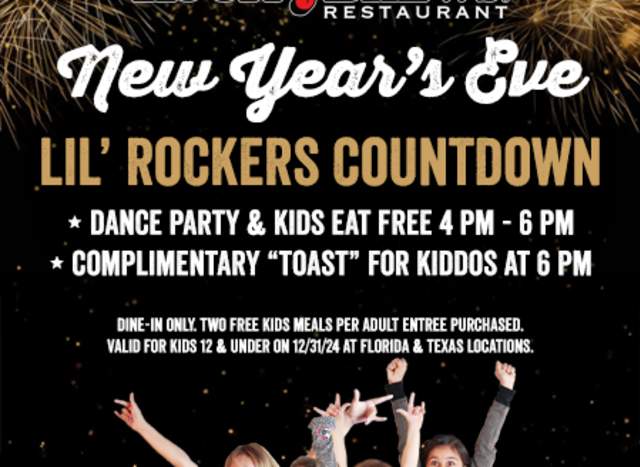 New Year's Eve Lil' Rockers Countdown