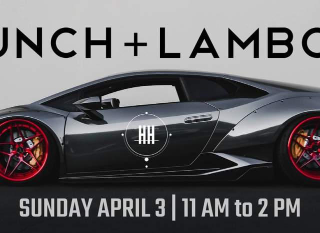 Lunch and Lambos